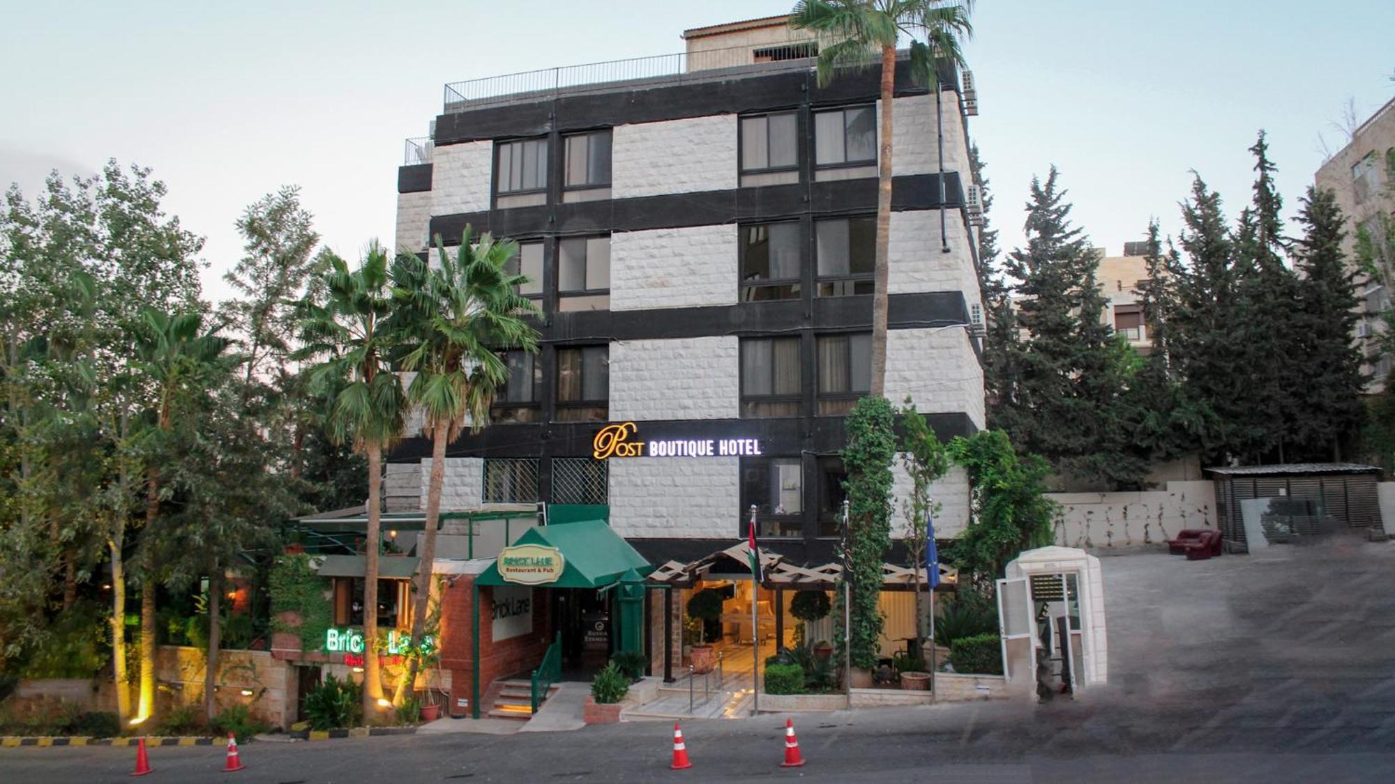 Post Hotel Amman Eksteriør billede